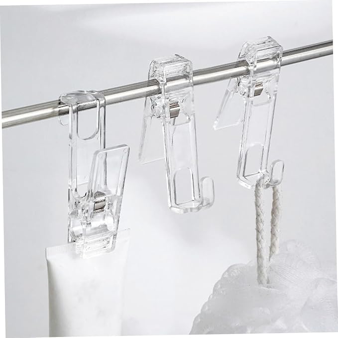 NUOBESTY 24pcs -Skid Clothes Hanger Clips Laundry Clips - Image 6