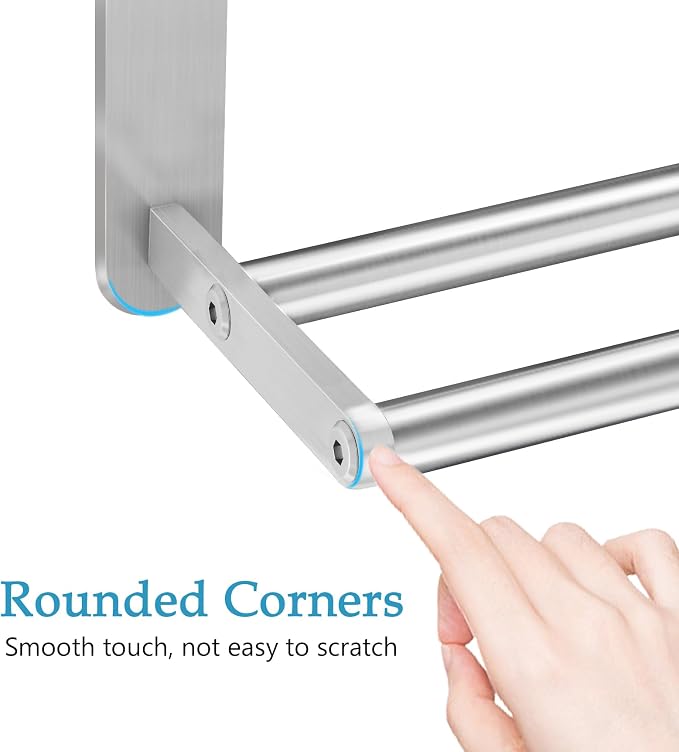 32 in Towel Racks for Bathroom, Bath Towel Shelf - Image 2