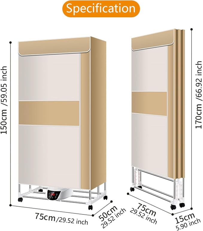 Electric Heated Clothes Airer - Image 6