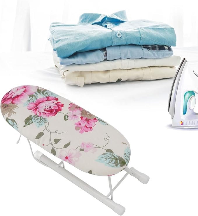 Portable Tabletop Ironing Board Foldable Mini Ironing Board Stable Support - Image 7