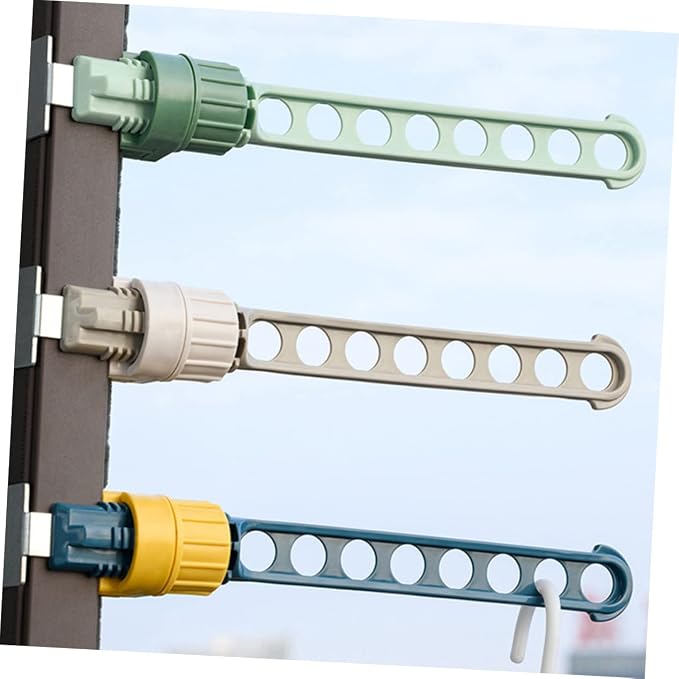 2pcs Retractable Clothesline Hanger Rack Portable Travel Drying Rack - Image 5