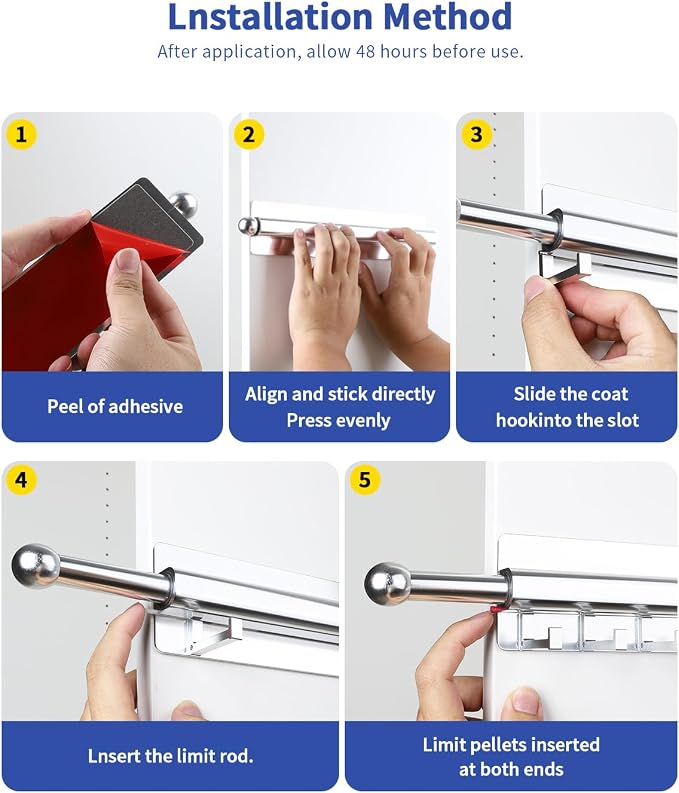 Valet Rod for Closet Pull Out 12IN - Image 9