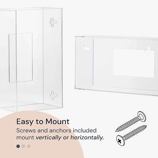 Acrylic Disposable Glove Box Dispenser - Image 4