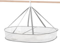 1 Tier Clothes Drying Rack Foldable, 31.5" Mesh Clothes Hanging Dryer, Space by WEISGJA