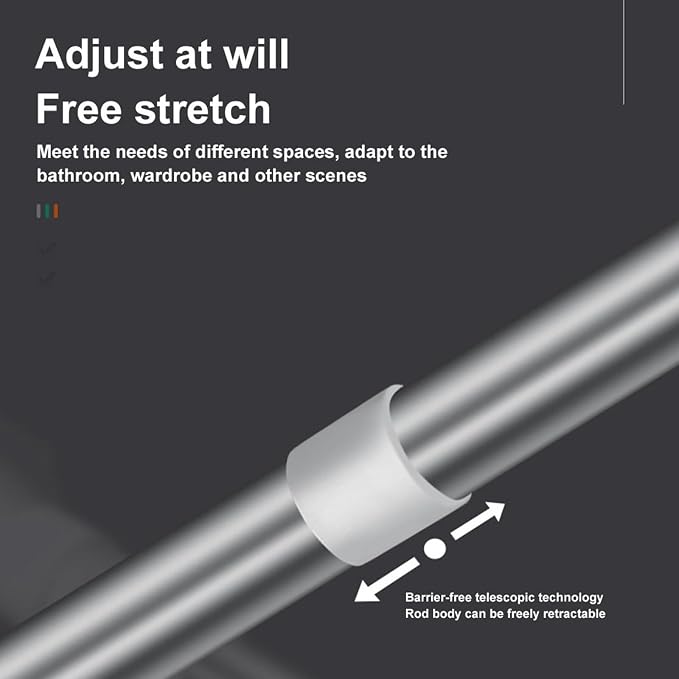 Drill-free Telescopic Tension Rod - Image 6