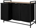 Pull Out Laundry Hamper 3 Compartment Laundry Sorter by GraciadecoStorage