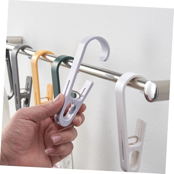 BESPORTBLE 6pcs Multi-Functional Curtain Hanger Clips - Image 8