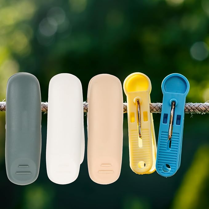 15Pcs Plastic Clothes Pin Multi-Color Laundry Clips - Image 7