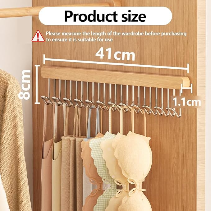 2 pack 16.2 inch valet rods for closets, extendable and pull-out wardrobe pole - Image 7