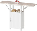 Ironing Board with Storage Cabinet, Folding Ironing Board with Extra Storage by VKTO