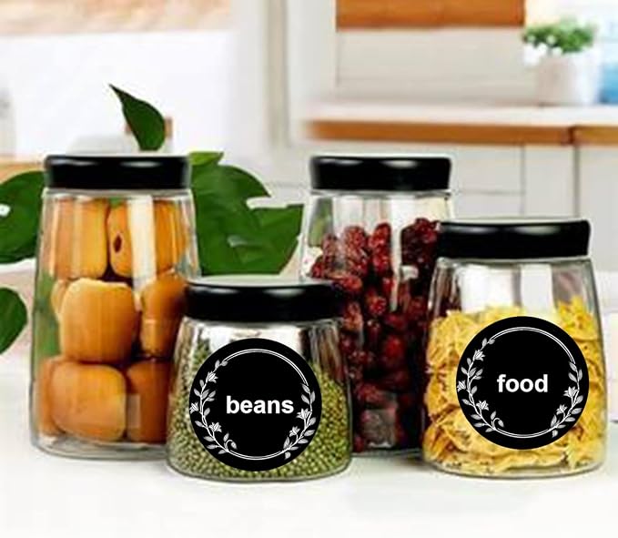 2 Inch 250 Pcs Round Chalkboard Stickers Spice Labels Stickers - Image 7