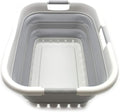SAMMART 41L Collapsible Plastic Laundry Basket by SAMMART