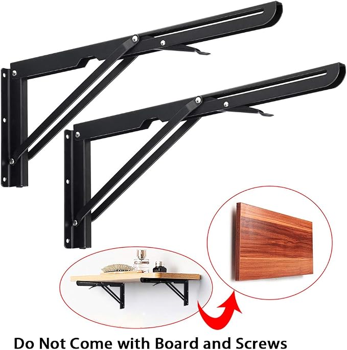 Sumnacon Sturdy Folding Shelf Brackets - Image 3