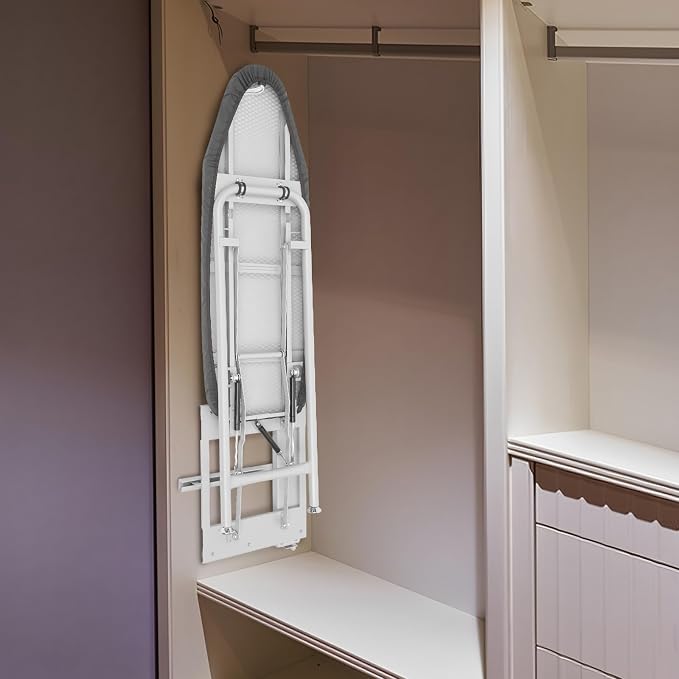 Pull-Out Ironing Board, Hideaway Ironing Board Foldable Ironing Storage Station - Image 5