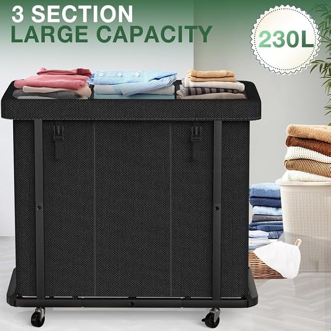 60 Gal High Grade Large Laundry Basket - Image 2