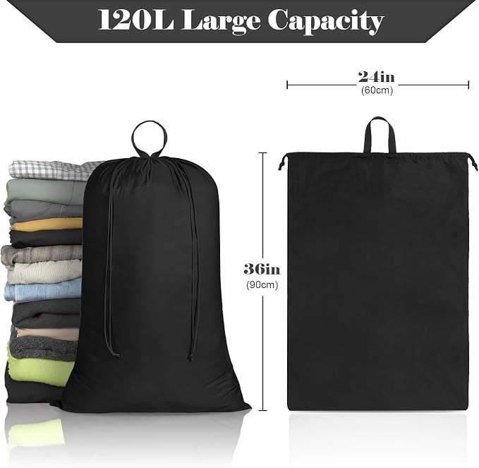 Laundry Bag, Extra Large Travel Laundry Bags - Image 2