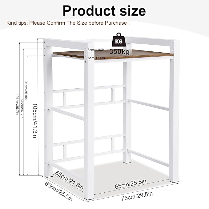 Washer Dryer Stacking Rack, 771lbs Capacity Heavy Duty Washer and Dryer - Image 3