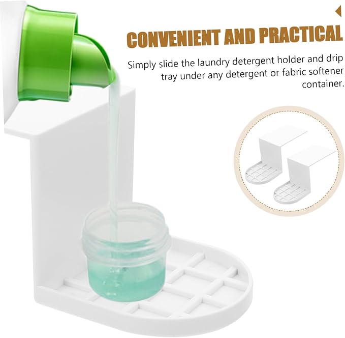 2pcs Washing Cup Holder Laundry Room Organization Storage Drip Tray - Image 7