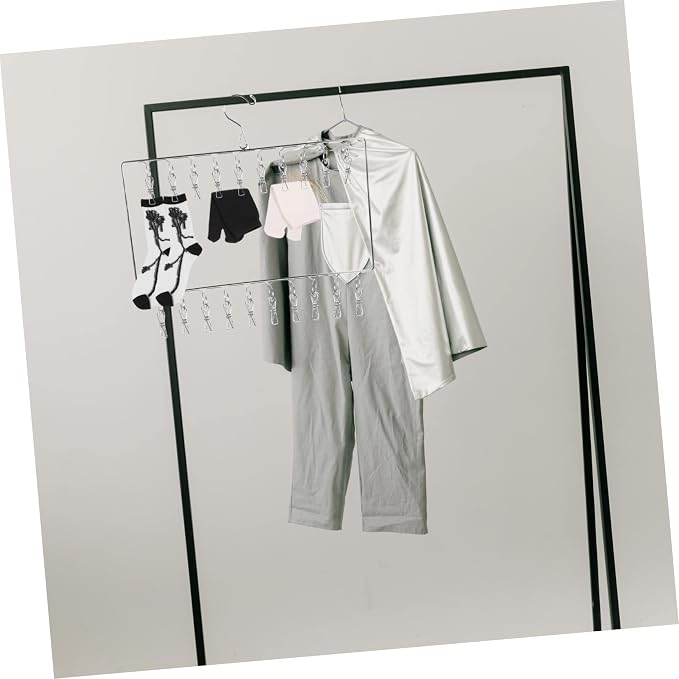 Stainless Steel Sock Drying Rack - Image 3