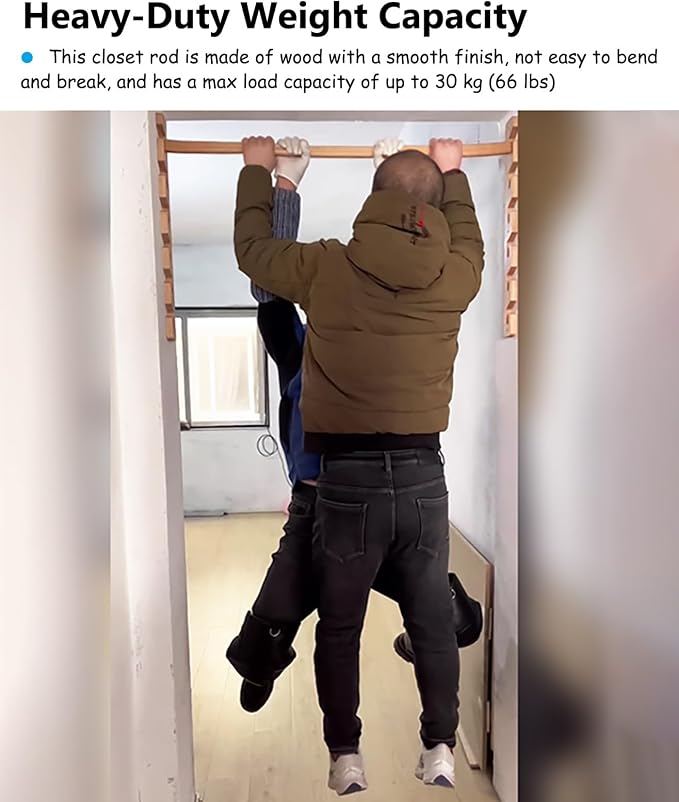 Heavy-Duty Closet Rod & Holder - Image 4