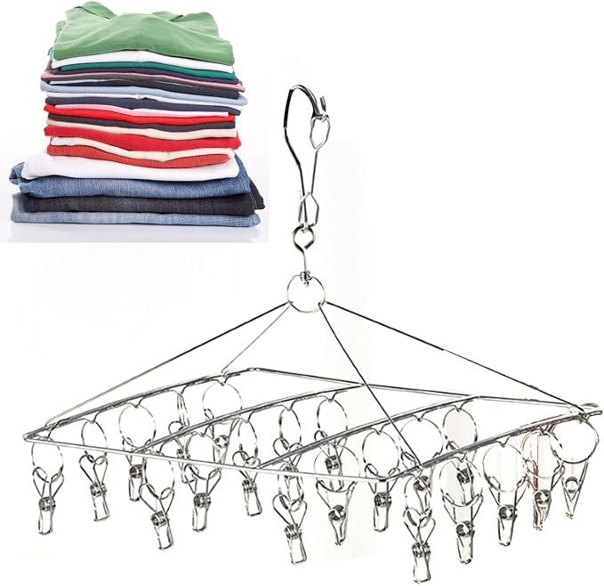 Clothes Drying Racks Hangers, Clothes Drying Hanger Stainless Steel Multi - Image 2