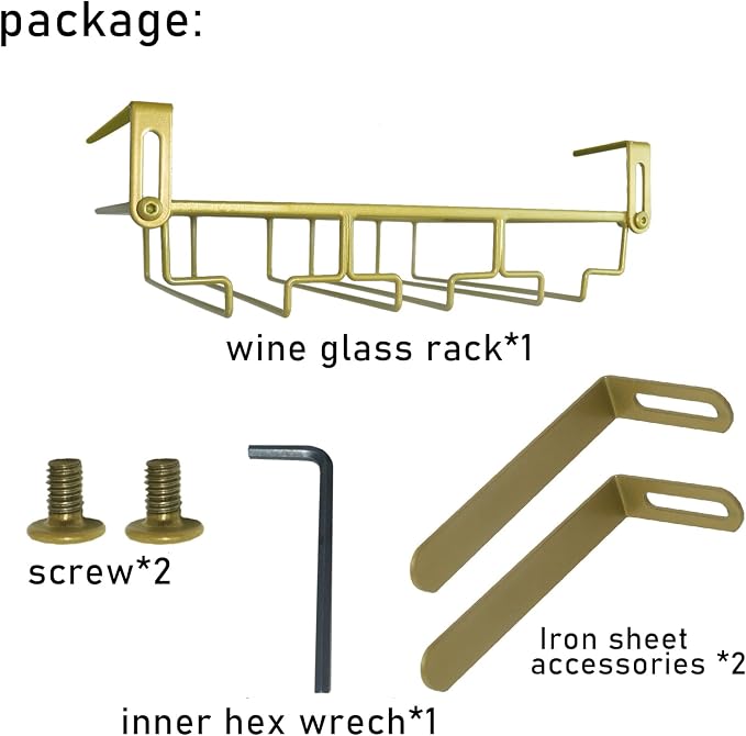 Adjustable Under Cabinet Stemware Holder - Image 6