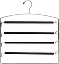 Whitmor Slack Hanger, Chrome and Foam by Whitmor