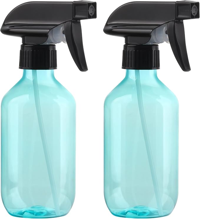 Empty Spray Bottles, 10 oz Refillable Water Spray Bottle Adjustable Nozzle by D+Dymoece