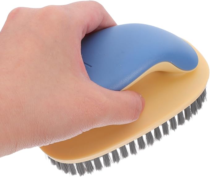 Mikikit 2pcs Soft Bristle Shoe Cleaning Brush and Fabric Laundry Brush Set - Image 4