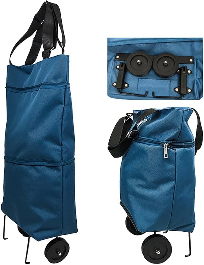 JIANWEI Collapsible Shopping Cart - Image 6