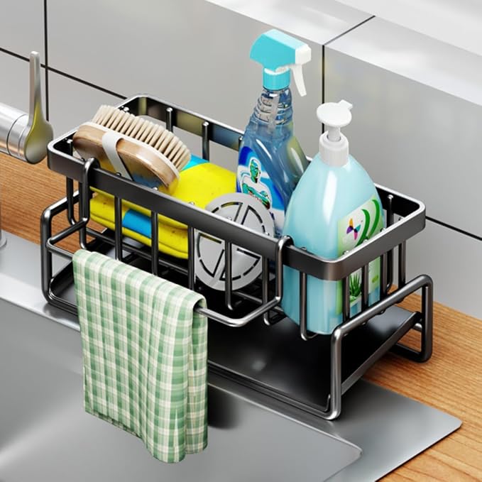 Multifunctional Kitchen Sink Storage Rack - Image 4