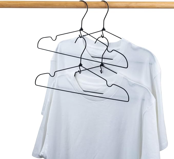 Clothes Hanger Connector Hooks, Heavy Duty Extender Clips Organizer Mini Space - Image 7