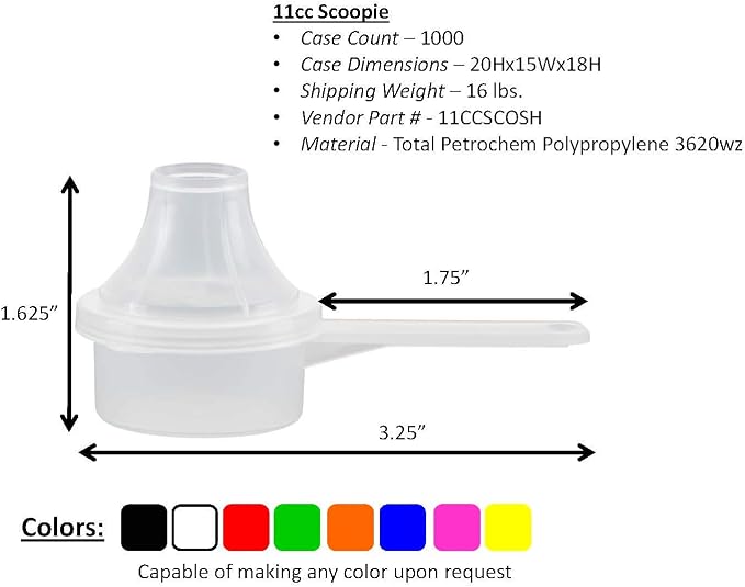 Plastic Measuring Scoop with Funnel, The Scoopie Measuring Spoons - Image 3
