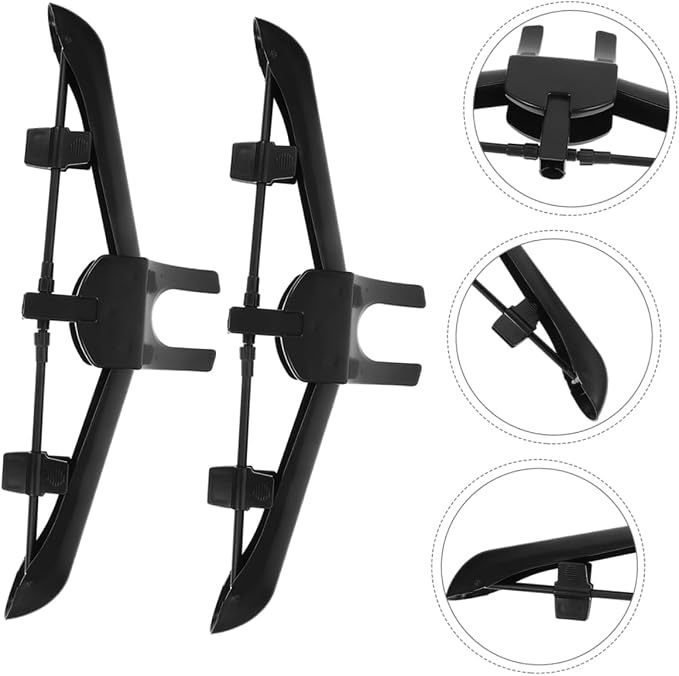 2pcs Garment Steamer Clothes Hanger Foldable Clothes Steaming Rack Ironing - Image 8