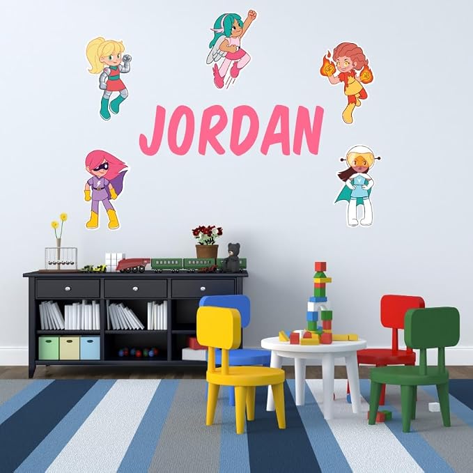 Oliver's Labels Premium Personalized Life Sized Wall Decal - Image 3