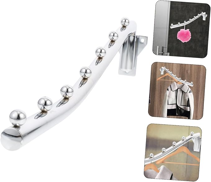Cabilock Rotatable Folding Wall Mounted Clothes Hanger Hook - Image 4