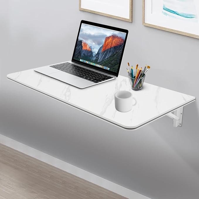 31.5×15.75in Wall Mounted Folding Table by XUANIIIL