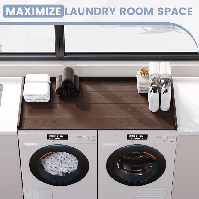 Sundale HDPE Washer Dryer Countertop, No-Installation Laundry Topper - Image 4