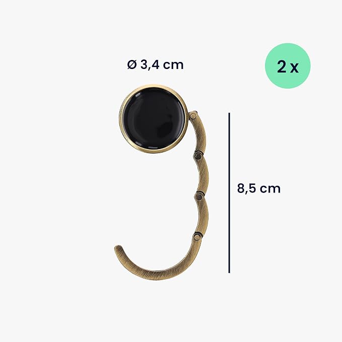 kwmobile Purse Hook for Table - Image 6