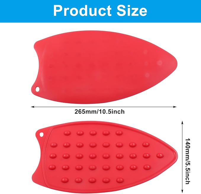 2 Pcs Silicone Iron Rest Pads Mat Iron Hot Heat Resistant Protective Pads - Image 3