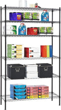 Meet perfect 6-Tier Wire Shelving Unit, 1500LBS Total Weight Capacity by Meet+perfect
