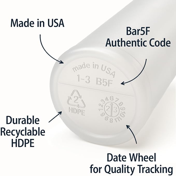 Bar5F Chemical-Resistant Spray Bottle – BPA-Free, Adjustable Nozzle - Image 2