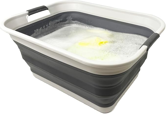 SAMMART 42L Collapsible Plastic Laundry Basket - Image 4