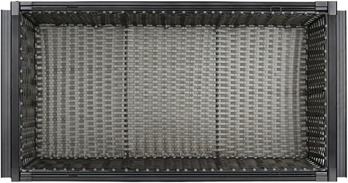 Pull Out Drawer Organizer Containers, Basket Storage Rack by ZFUCMAYL