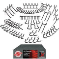 Pegboard Hooks Set for Hanging Tools, Pegboard Attachments for Garage Tools by MADDTOOLS