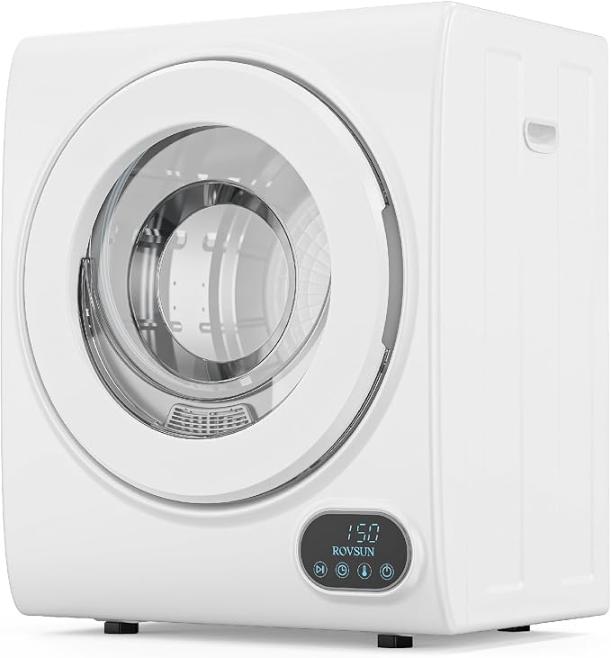 ROVSUN Portable Clothes Dryer, 110V 850W High End Front Load Laundry Tumble by ROVSUN