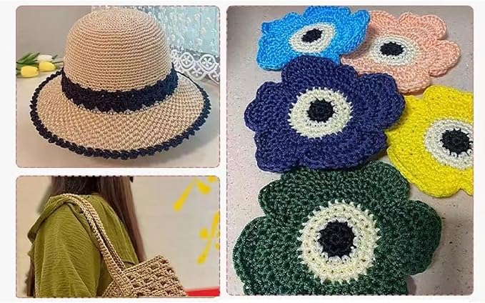 250G Hollow Braided Polypropylene Rope 3mm Colorful Polyester Yarn Handmade - Image 6