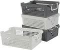 Stackable Plastic Storage Baskets/Bins Organizer by Doryh
