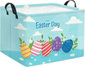 Rectangular Easter Basket for Home Kitchen Baby Girls Basket Cute Storage Bin by TIBAOLOVER