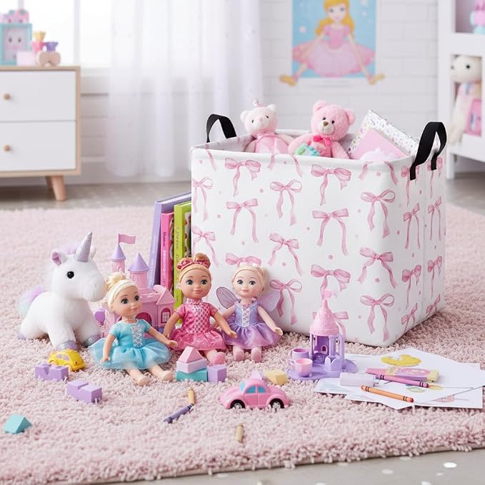 Rectangular Baby Kids Storage Basket - Image 2